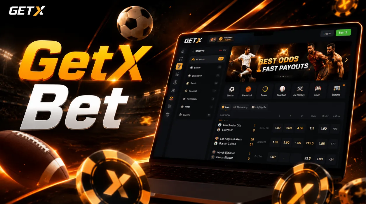 Apuestas deportivas con GetX Bet