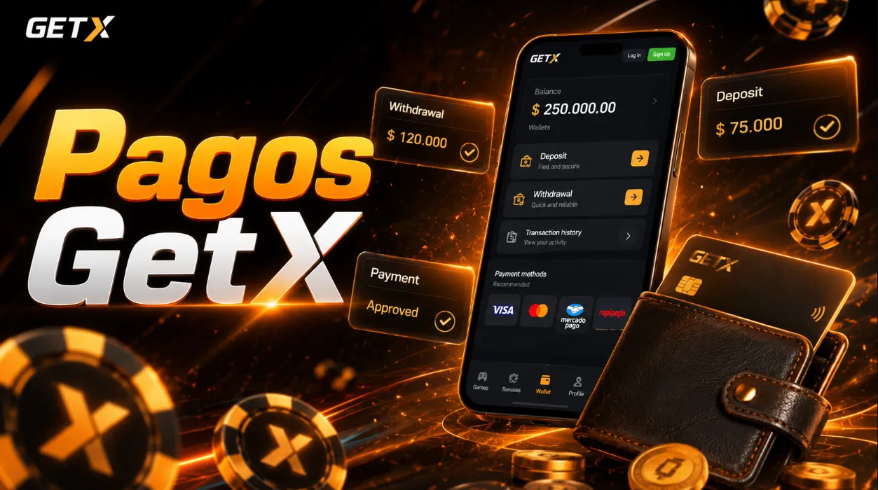 Pagos depósitos y retiros en GetX